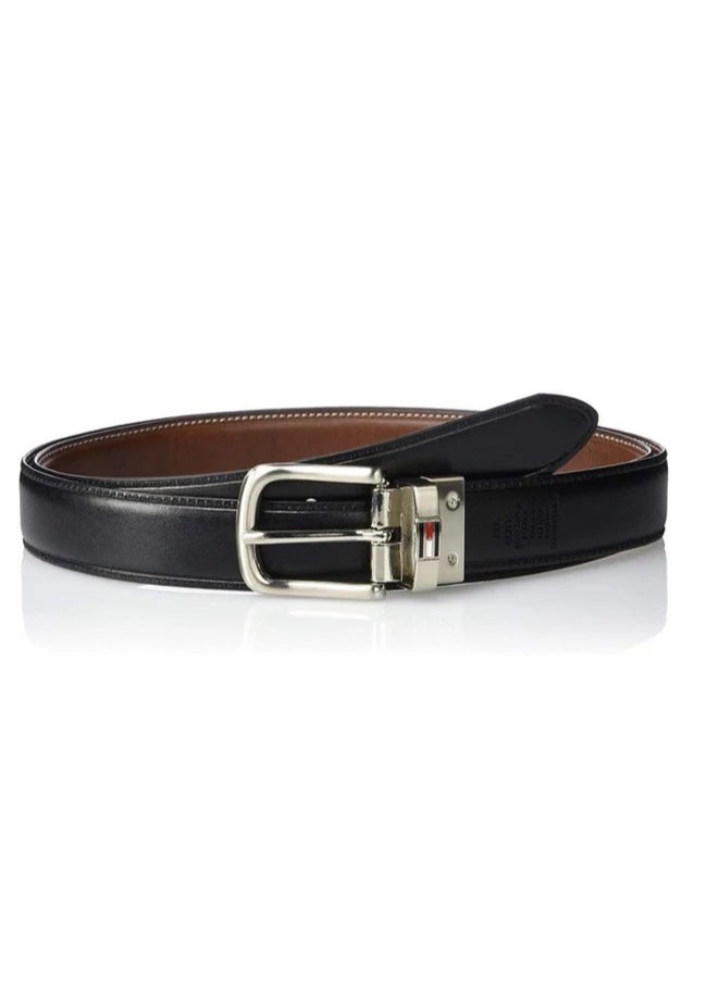 TH Leather Wallet-Belt Set For Men #4