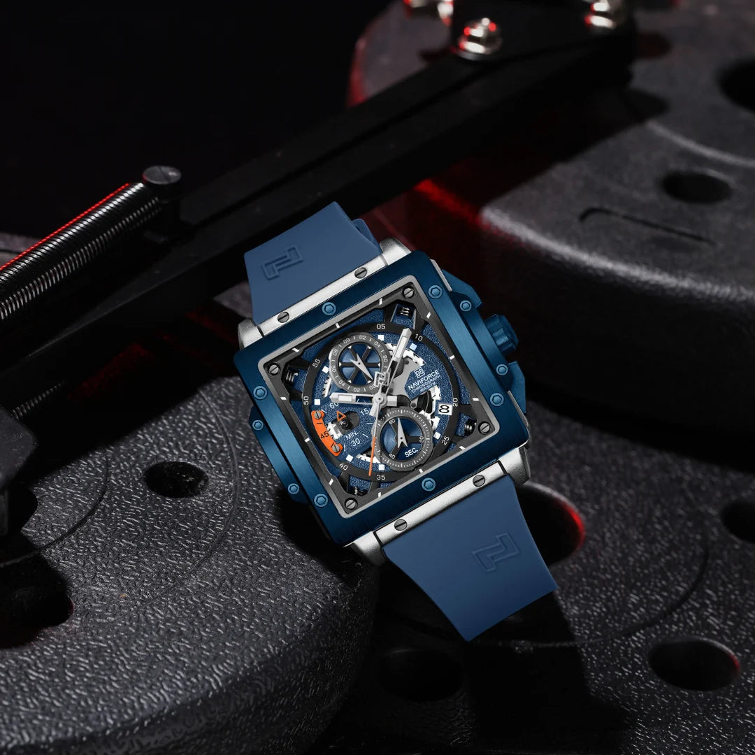 Navforce Watch For Men NF8064 S/BE/BE