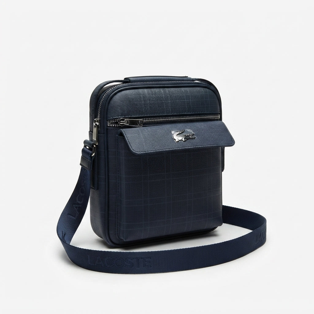 Lacoste Navy blue Crossbody Men's Bag #0015