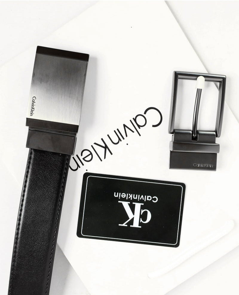 CK Leather Belt Set For Men #6