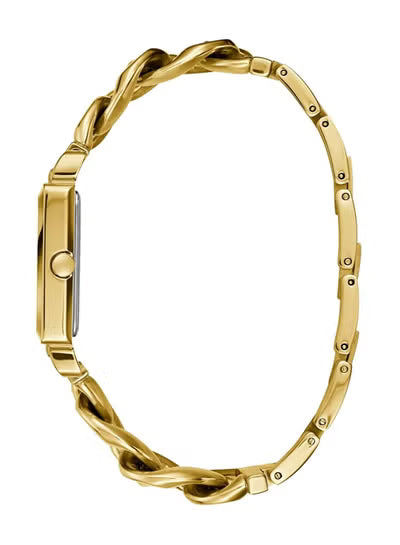 Guess W1029L2 Women’s Watch – Gold-Tone Stainless Steel Bracelet & Square Dial | Quartz Elegant Timepiece