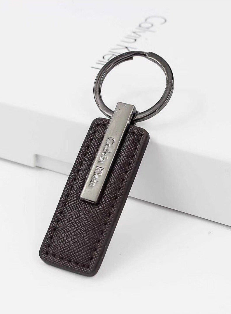 CK Brown Wallet-Keychain-Card Holder Set For Men #6