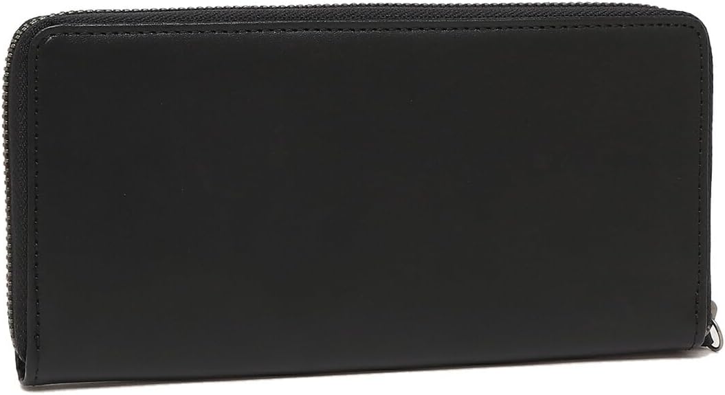Tommy Hilfiger Zip-Around Wallet – Elegant Black Unisex Modern Design#L-85