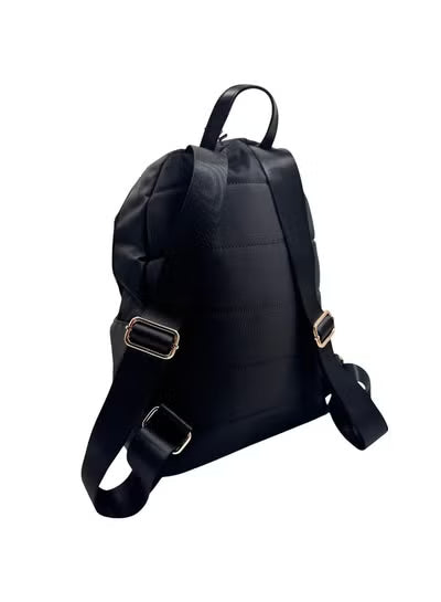 Tommy Hilfiger Black Women’s Backpack AW0AW11338 – Elegant Leather Everyday Backbag#75