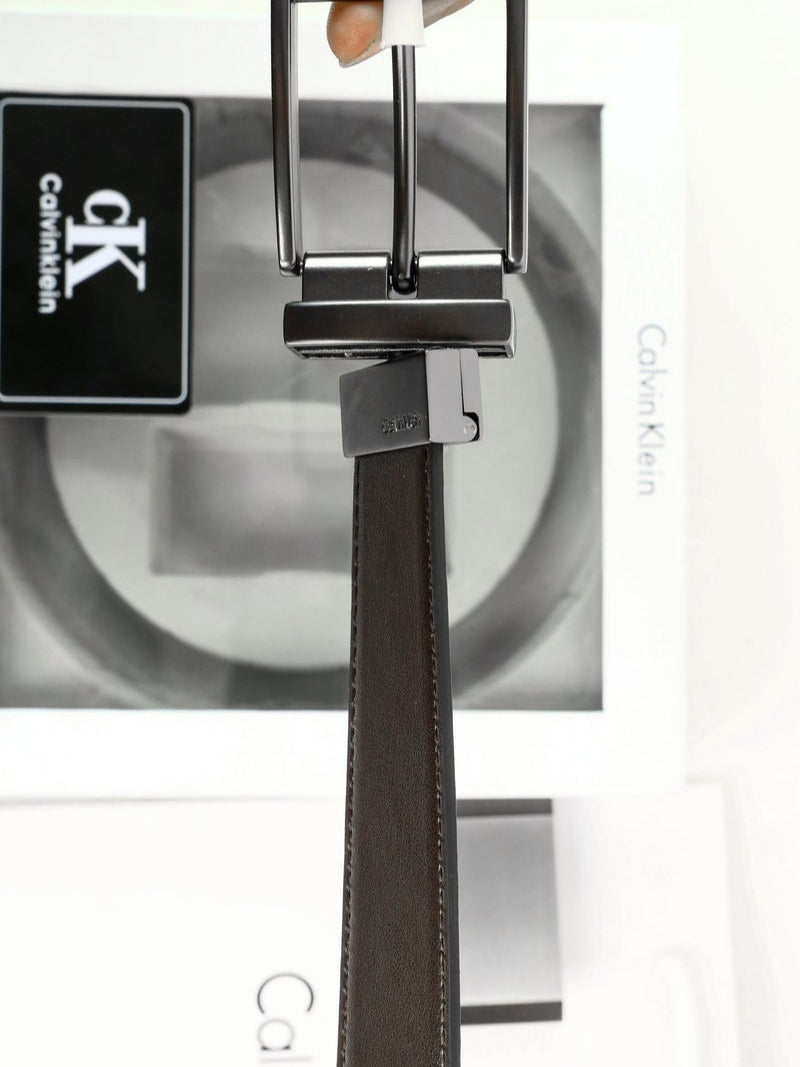 CK Leather Belt Set For Men #6