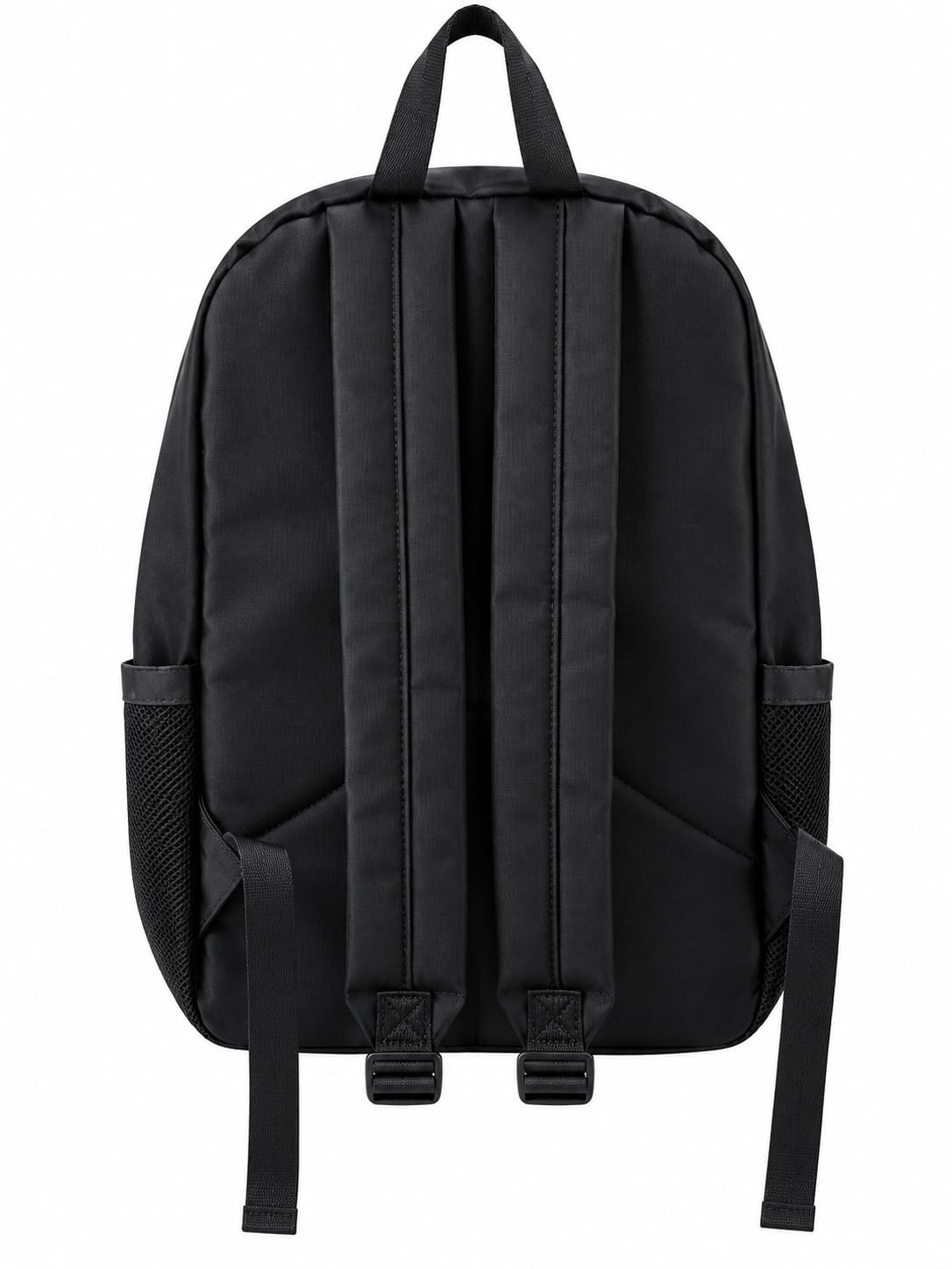 Tommy Hilfiger Black Backpack with Zipper Closure and Adjustable Shoulder Straps#0076
