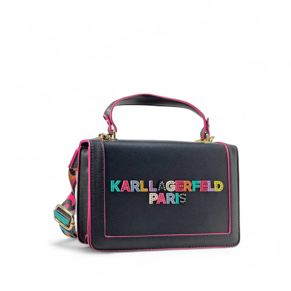 Karl Lagerfeld Paris Womens Simone Crossbody