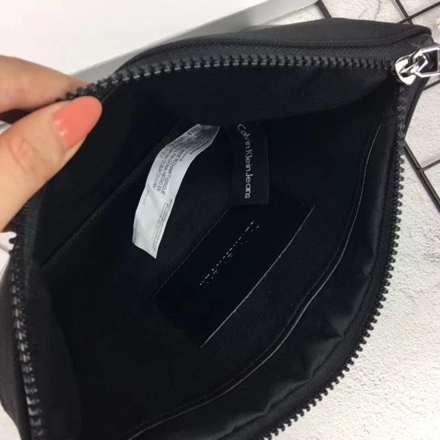 CK Black Leather Bag For Men #1