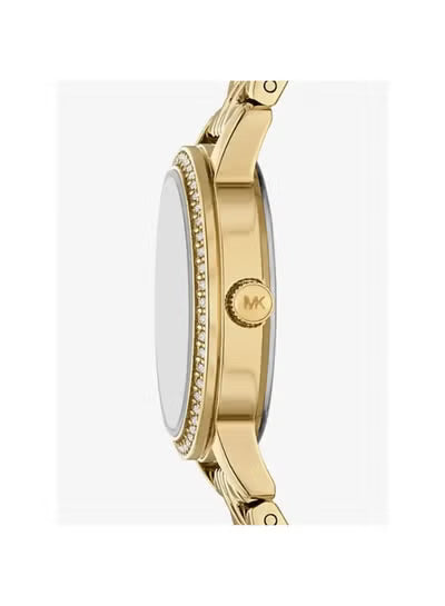 Michael Kors Melissa Women’s Watch MKO1173 – Gold Dial with Gold Stainless Steel Bracelet