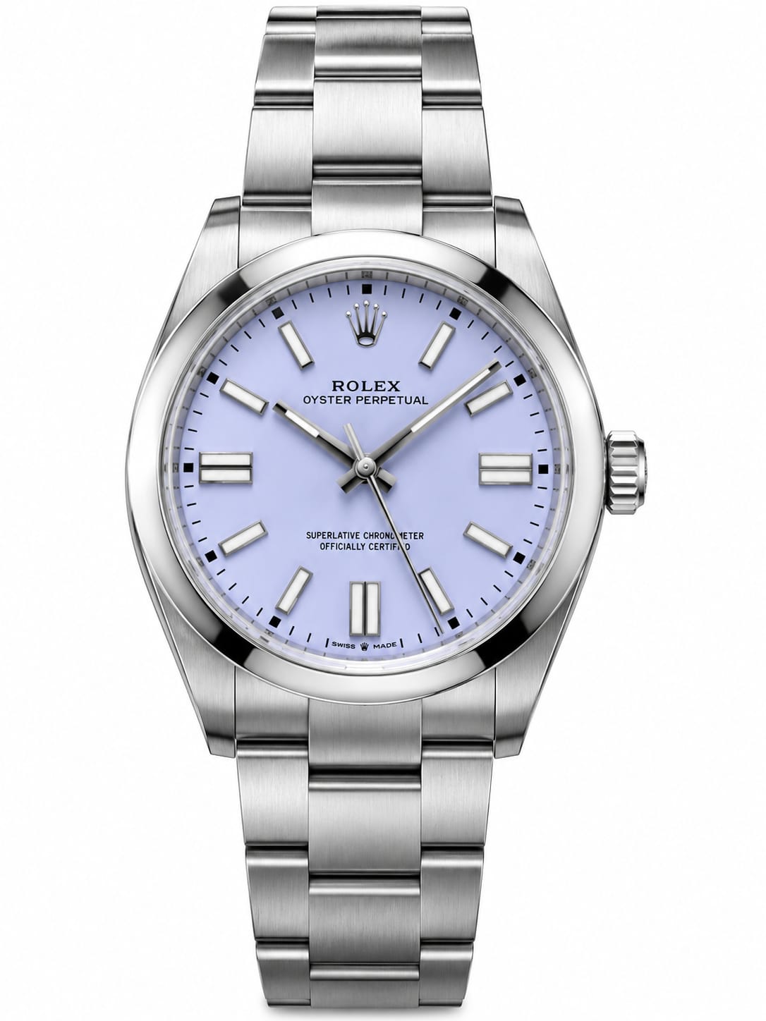 Rolex Oyster Perpetual 41 Lavender Dial Watch-RX-Oyster-01