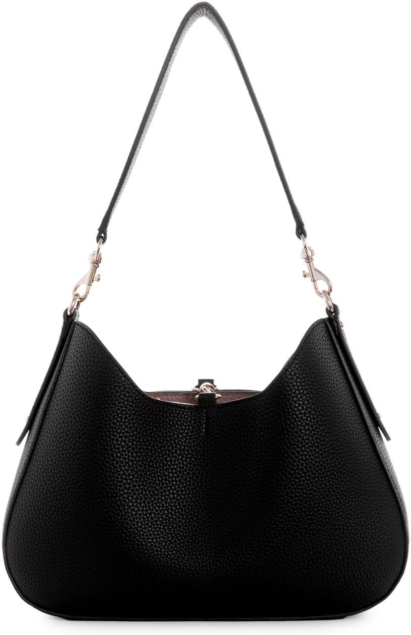 Guess Black Leather Shoulder Bag For Women 4#