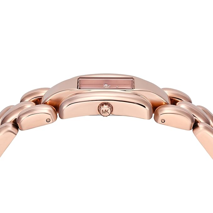 Michael Kors Hally Women’s Watch MK4954 Rose Gold Rectangular Quartz Watch