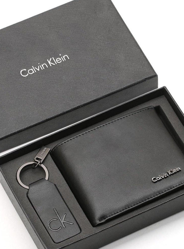 CK Wallet & Keychain Set For Men #8