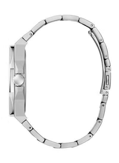 GUESS Emperor Men’s Watch GW0849G1 – Blue Dial with Silver Stainless Steel Bracelet