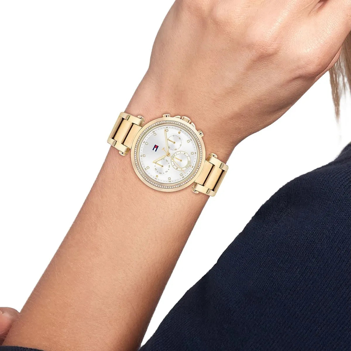 Tommy Hilfiger Emily Women's Gold-Tone Stainless Steel Watch 1782703