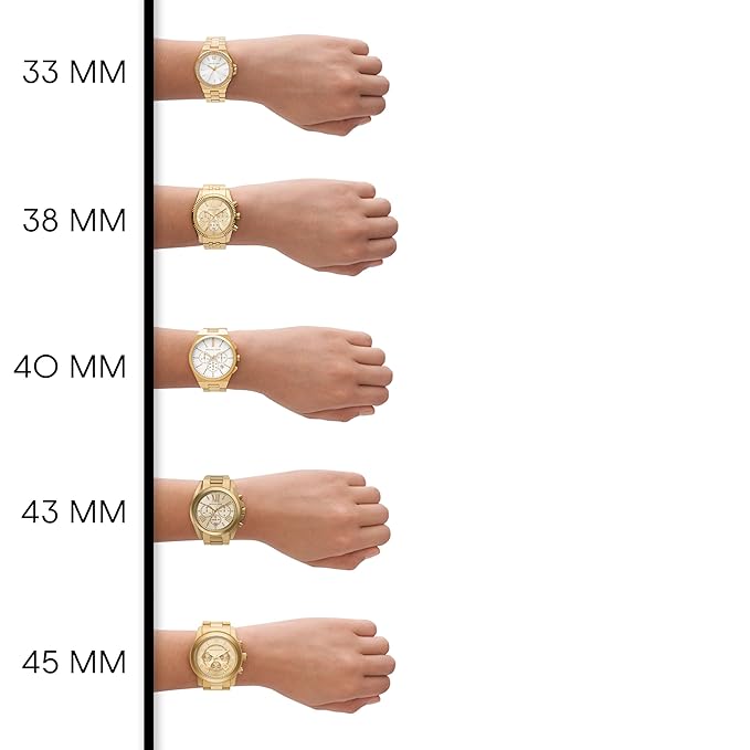 Michael Kors Harlowe Two-Tone MK4846 Women’s Watch – Crystal Bezel, Mother-of-Pearl Dial, Multicolor Stainless Steel Bracelet, 33mm, Quartz