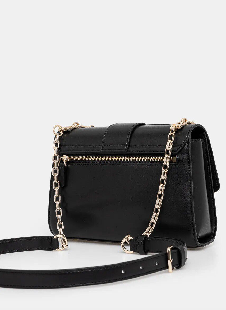 GU Black Top Handle/Shoulder Bag For Women 95#
