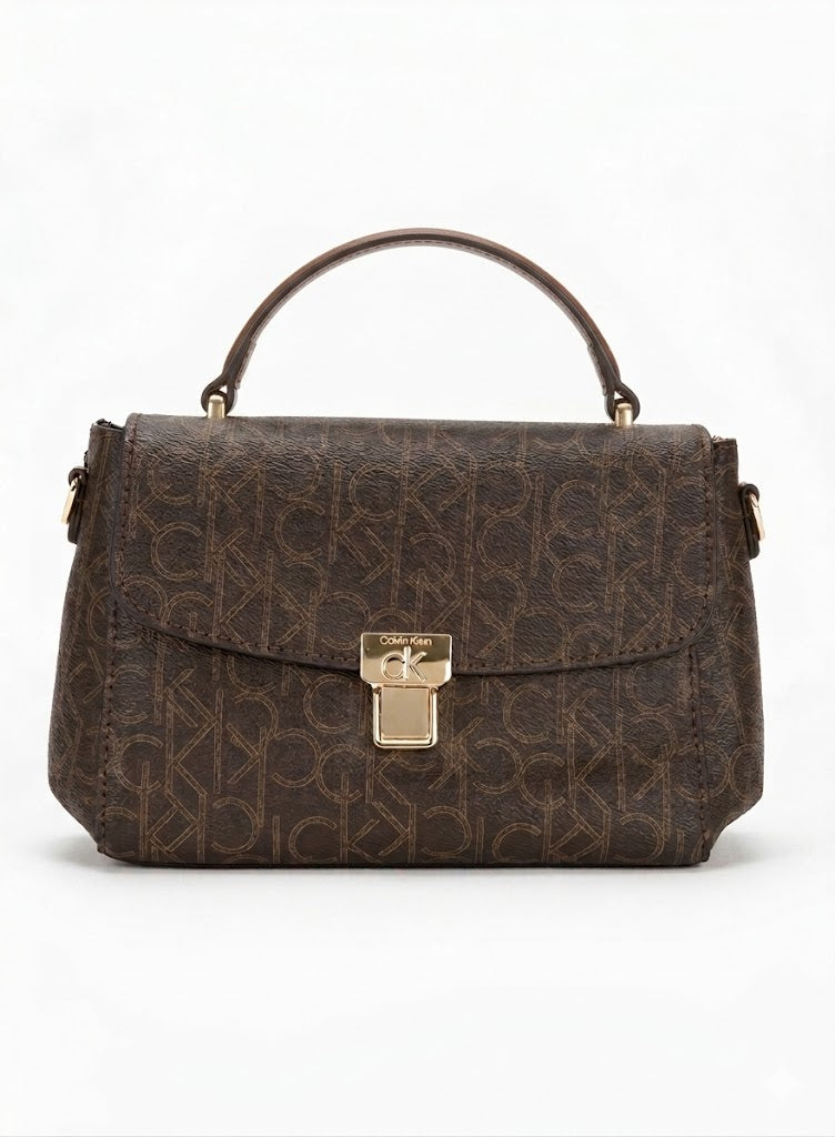 Elegant Monogram Handbag – Premium Leather Shoulder & Crossbody Bag for Women#27
