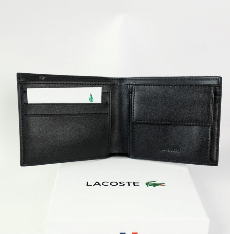LC Black Leather Wallet For Men #7