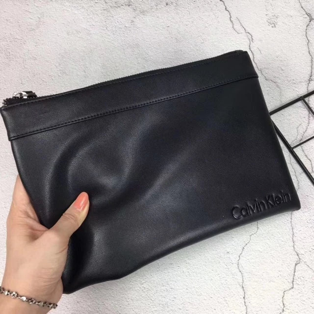 CK Black Leather Bag For Men #1