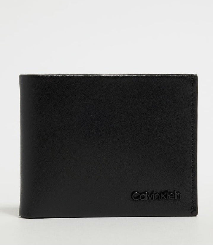 CK Black Leather Wallet For Men #32