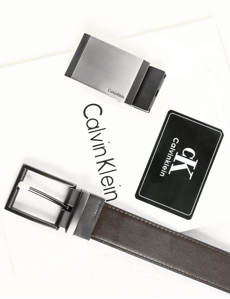 CK Leather Belt Set For Men 10#