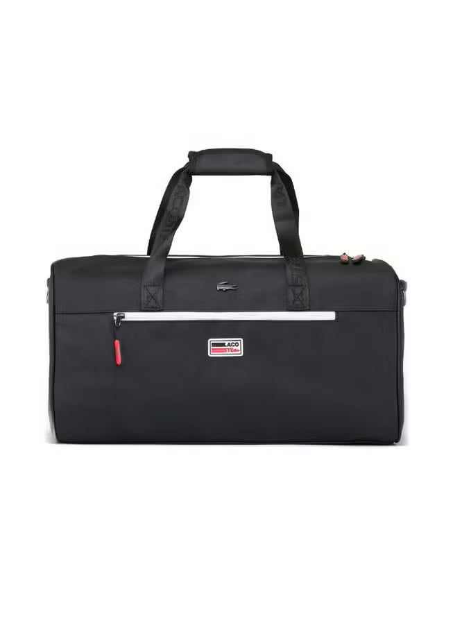 Lacoste Men's Black Duffle Bag