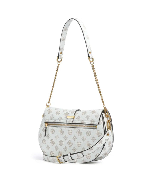 GUESS Kuba Tri Compartment Flap Shoulder Bag