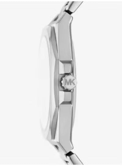 Michael Kors MK01178 Unisex Watch – Silver Stainless Steel Bracelet with Quartz Movement