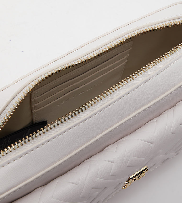 Tommy Hilfiger Monogram Embossed Camera Bag #15