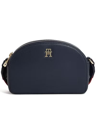 Tommy Hilfiger Women’s Blue Crossbody Bag – Compact Leather Everyday Style (AW0AW16682)#59
