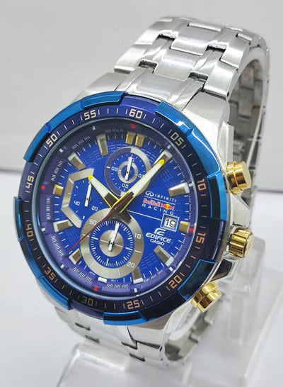 Casio Edifice × Red Bull Racing Limited Edition Chronograph – Blue Dial Watch (EFR-550RB-2ADR)
