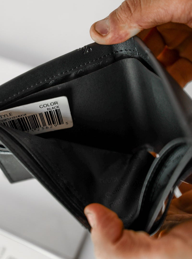 CK Black Leather Wallet For Men #29