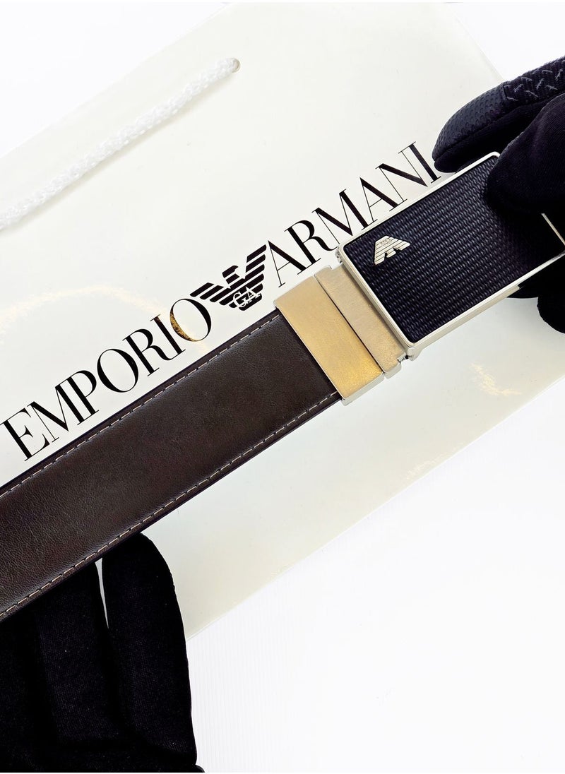 EA Leather Belt Set For Men #1