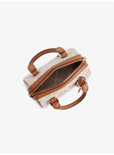 Michael Kors Bedford Legacy Extra-Small Logo Duffle Crossbody Bag with Leather Trim#27