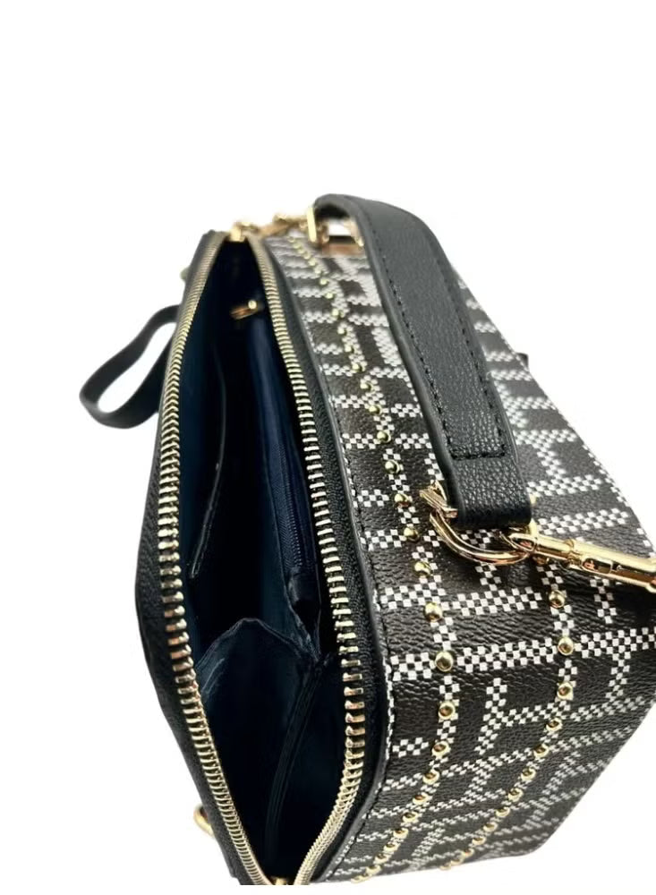 Tommy Hilfiger Monogram Vanity Crossbody Bag ✨#0081