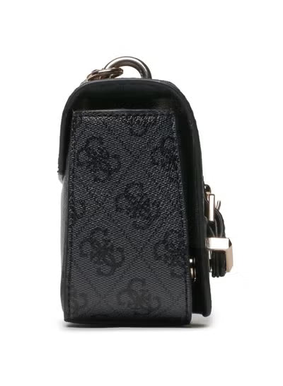Guess Women’s Coal Black Crossbody Bag HWSG87 44780 – Sleek Compact Leather Design#200