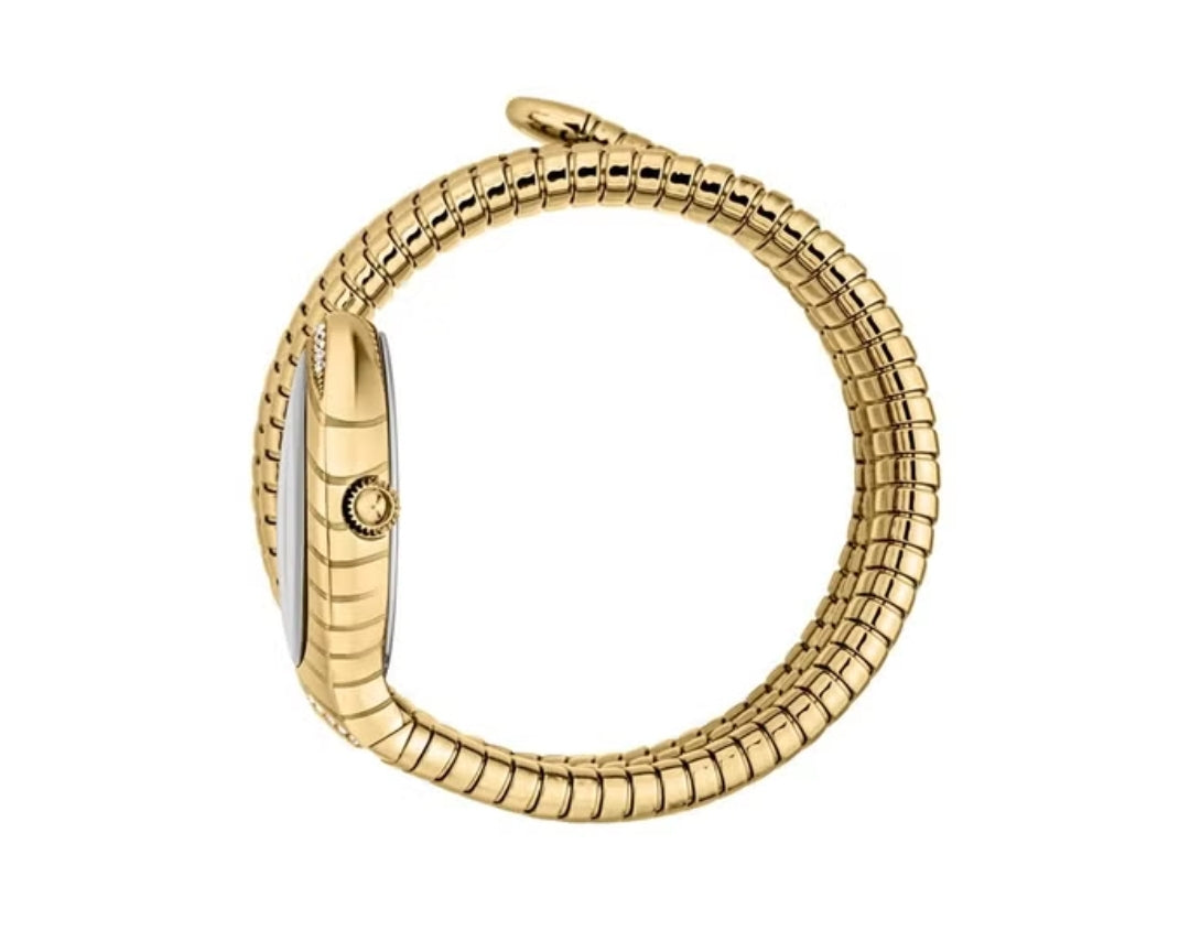 Just Cavalli Just Cavalli Signature Snake Women’s Watch JC1L248M0025 – Gold Stainless Steel – 23 mm