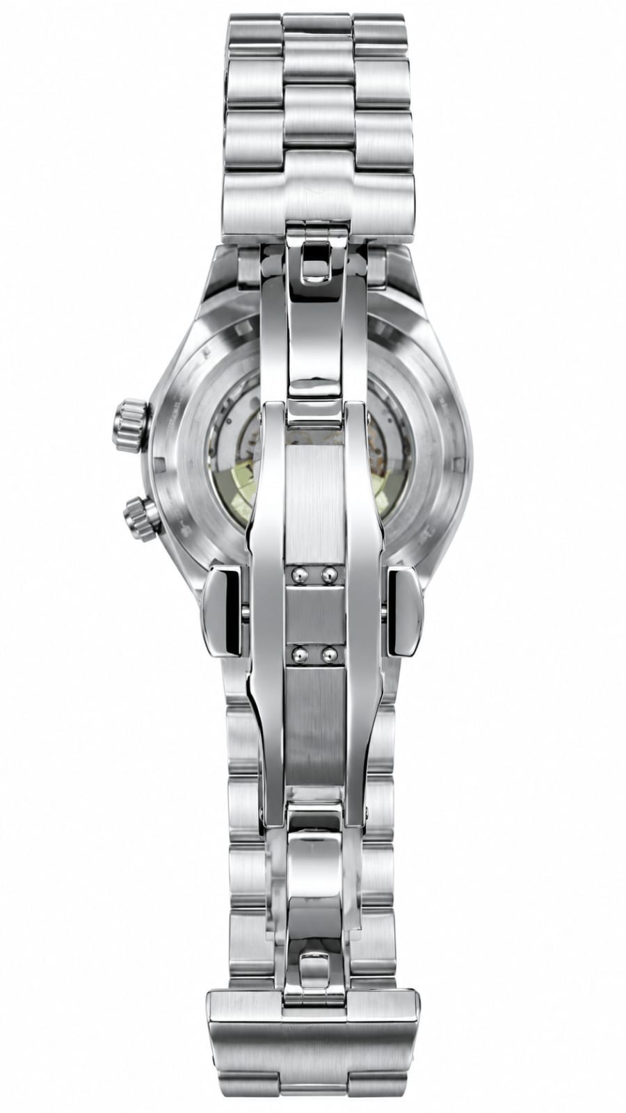 Vacheron Constantin Overseas Dual Time Automatic Watch – Black Dial, Stainless Steel Case and Bracelet