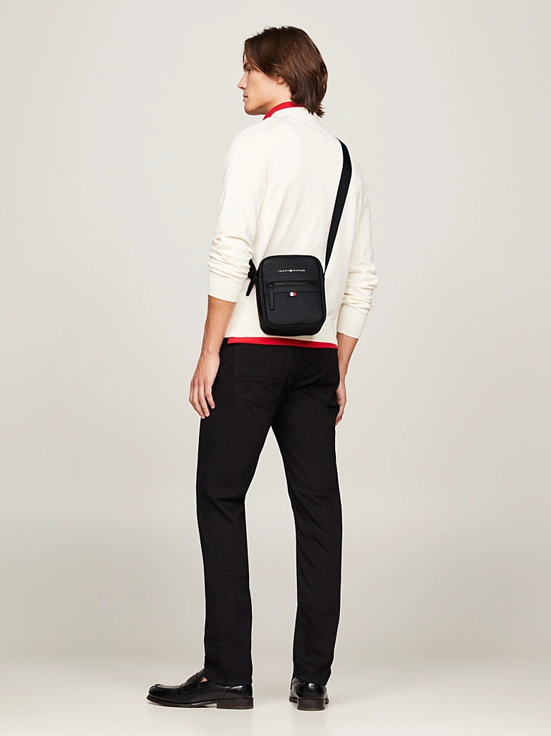 TH Black Leather Bag For Men #31
