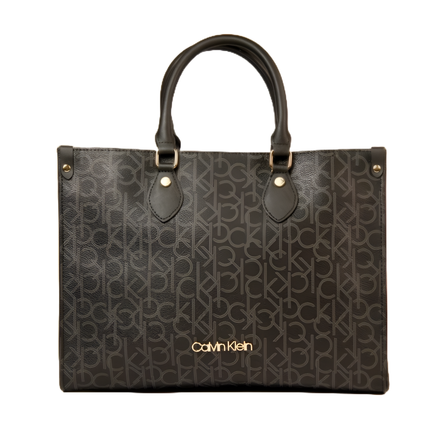 CK Black Monogram Leather BAG For Women 56#