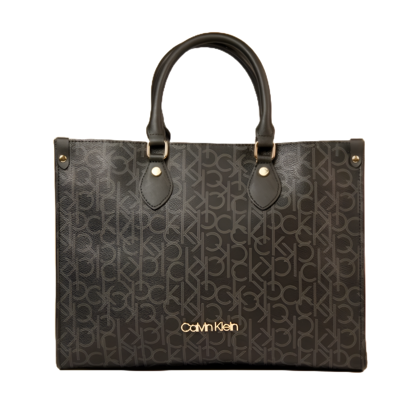 CK Black Monogram Leather BAG For Women #14