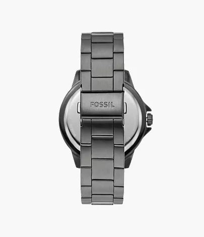 Fossil - Bannon Automatic Smoke Stainless Steel Watch for Men