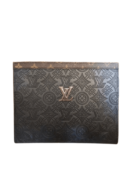 LV Monogram Black Leather Bag