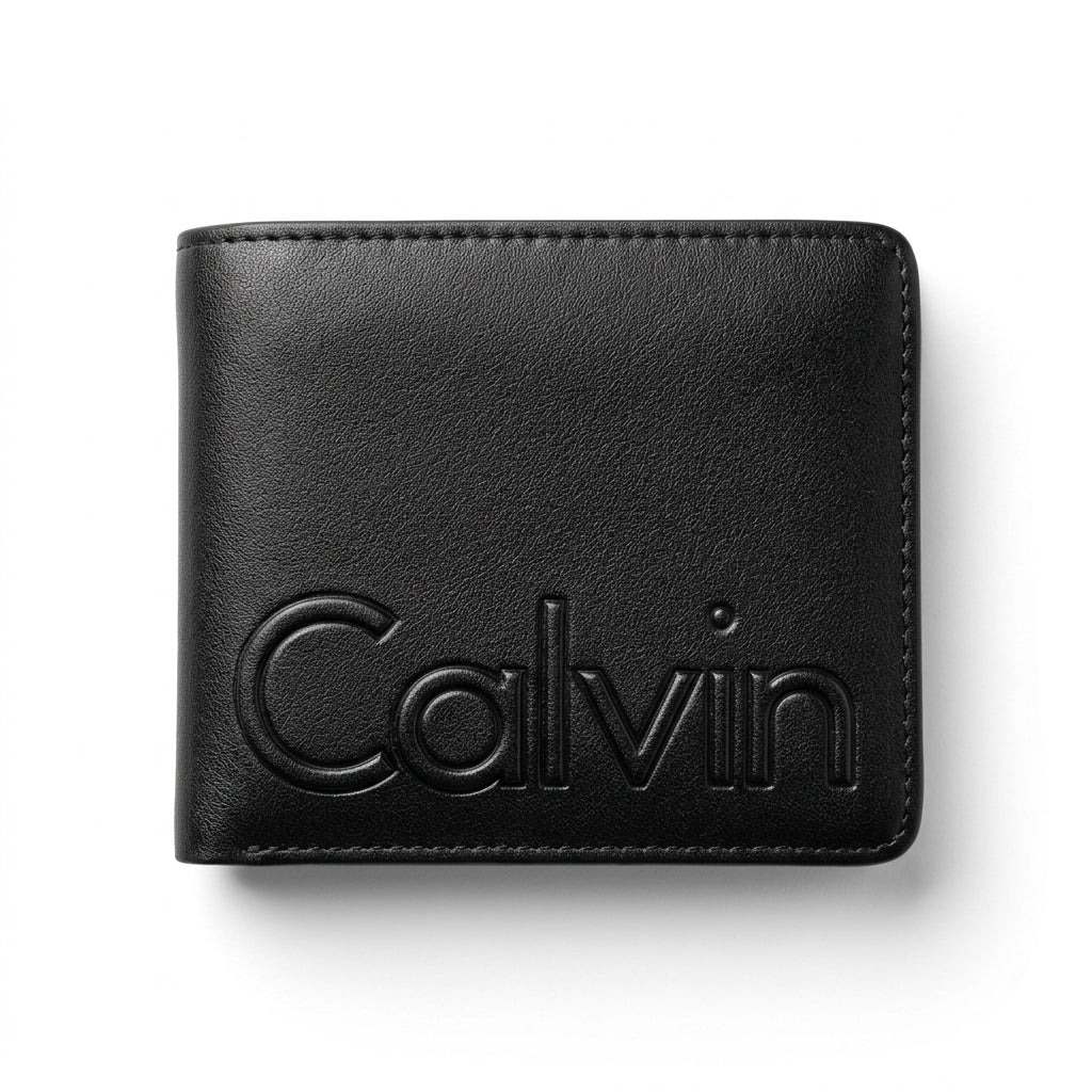 Calvin Klein Men's Leather Wallet & Belt Gift Set - Black #09
