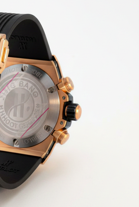 Hublot Big Bang Unico King Gold Ceramic 42mm Automatic Watch – Black Rubber Strap