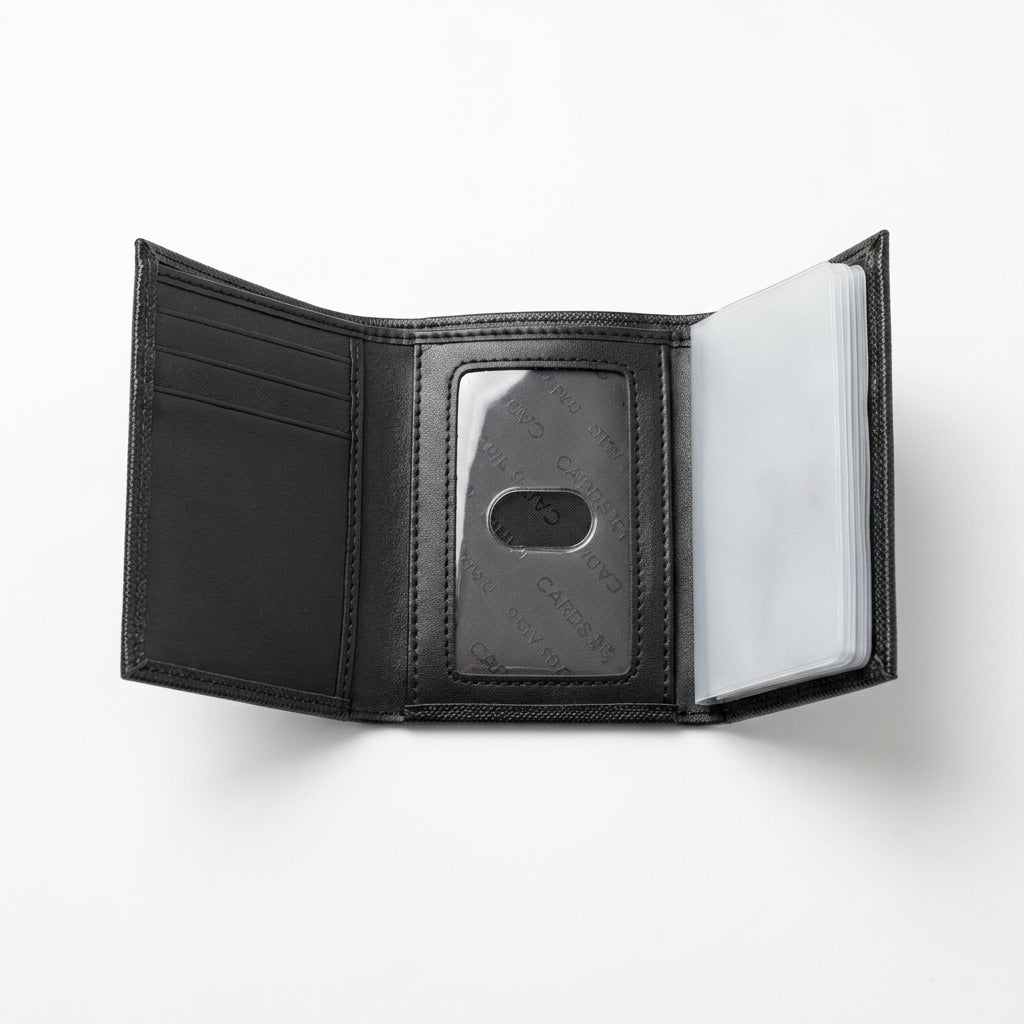 Calvin Klein Men's Leather Belt & Wallet Gift Set – Classic Black #11