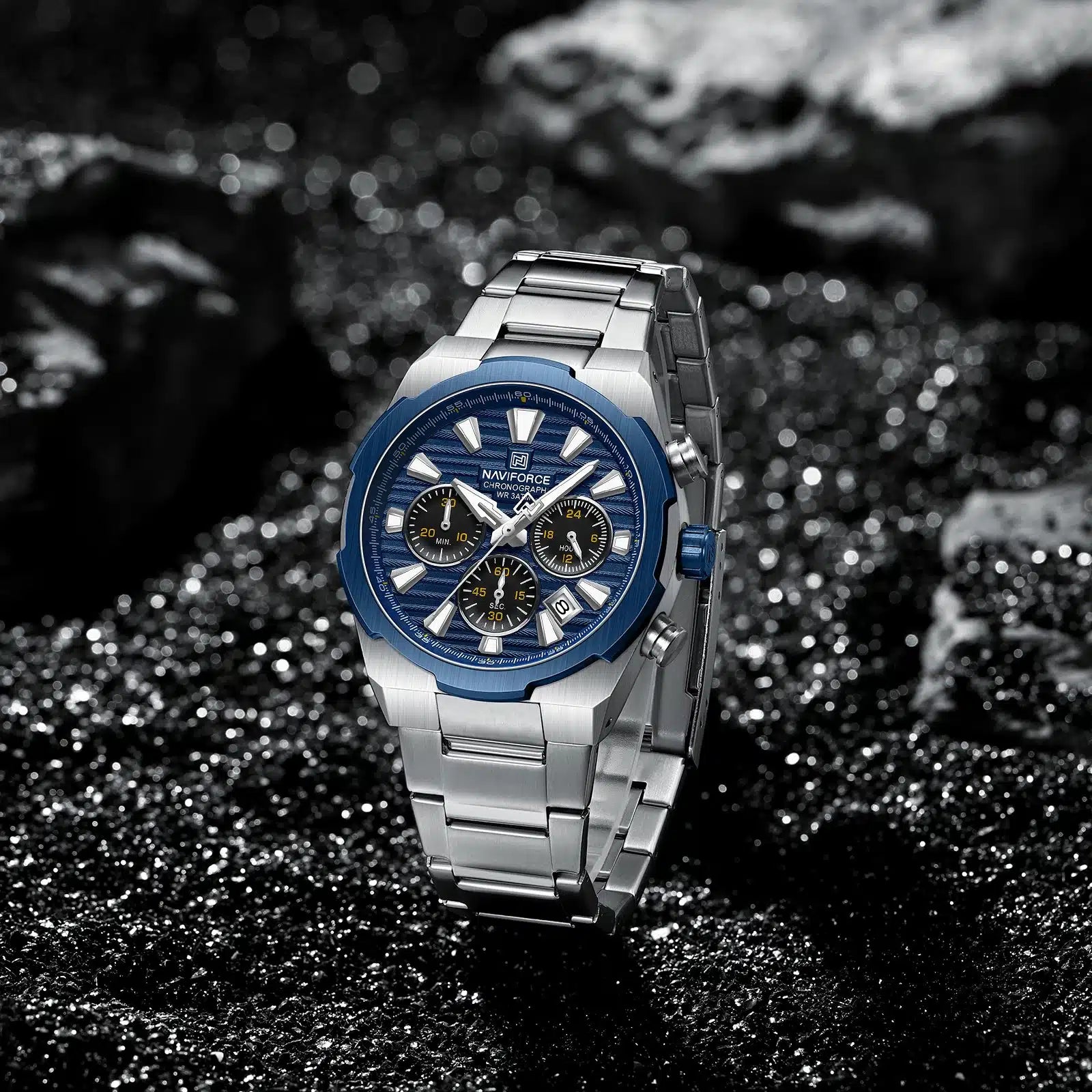 Naviforce NF8081 S/BE/S Executive Chrono