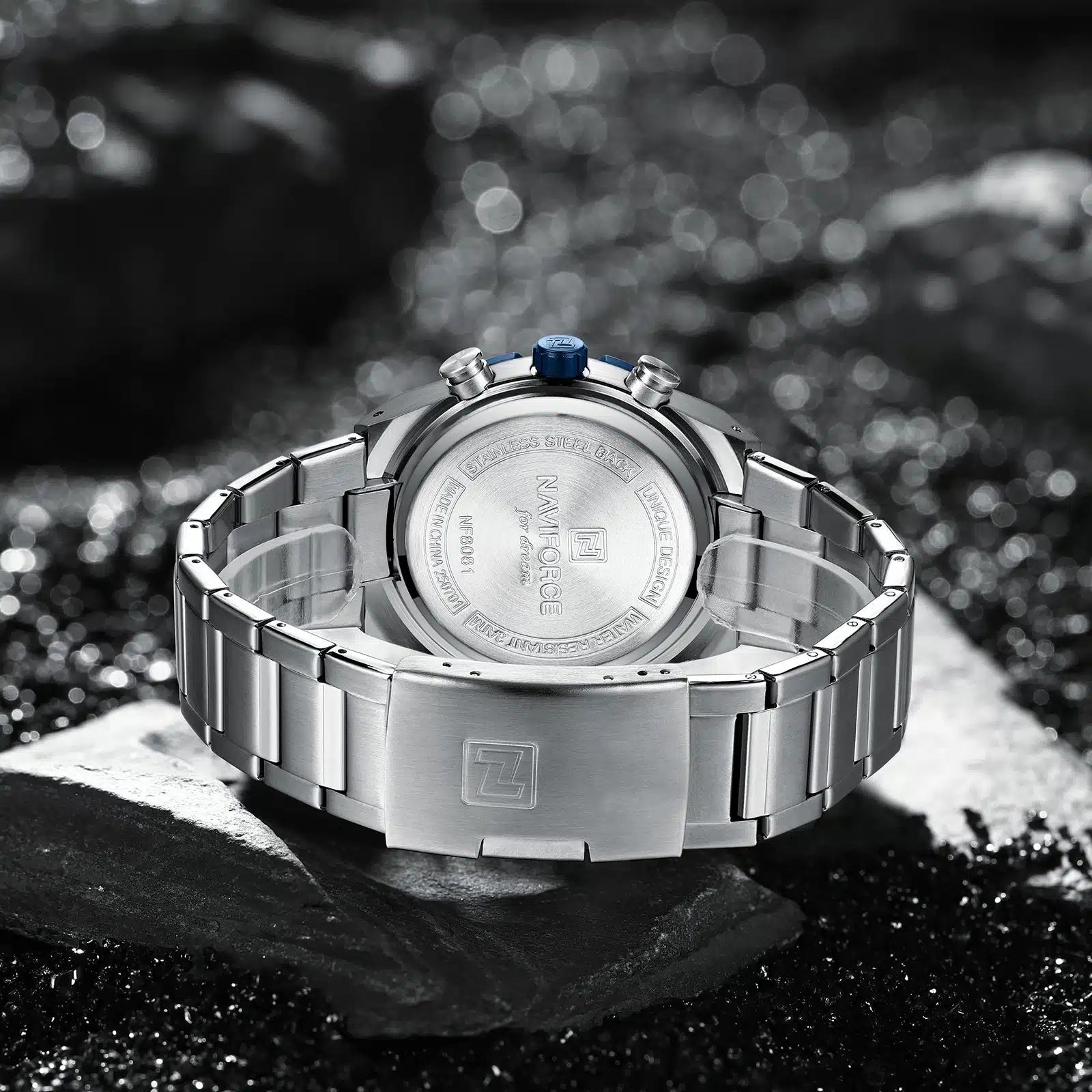 Naviforce NF8081 S/BE/S Executive Chrono