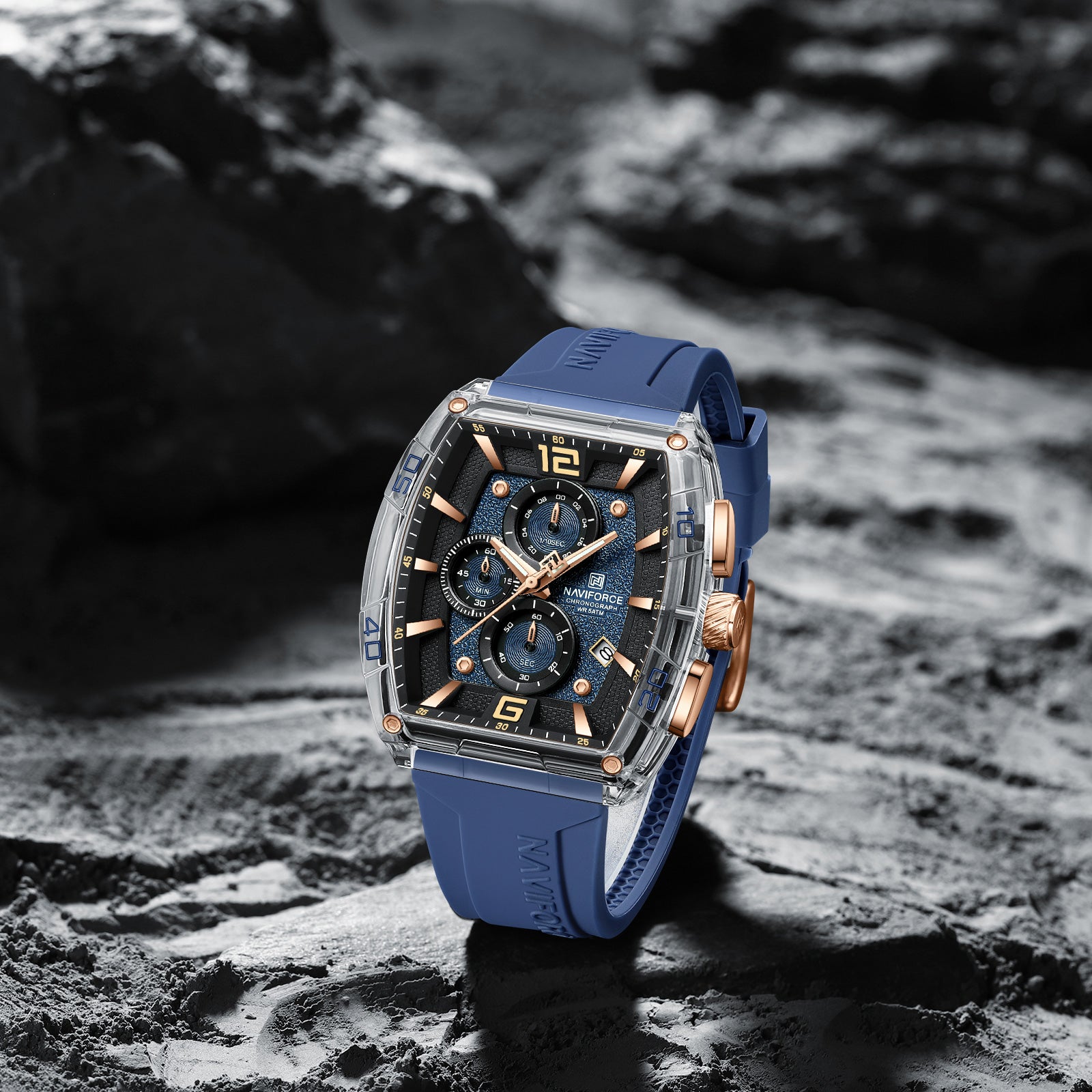 Naviforce Watch for Men NF6101 S/Y/BE